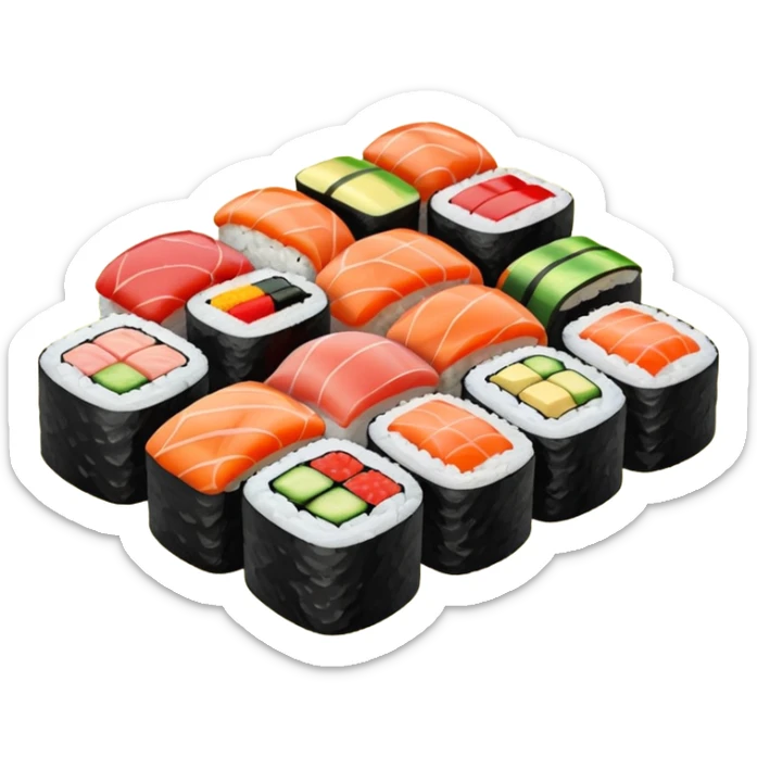 Sushi sticker