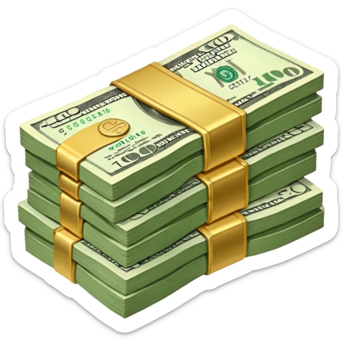 cash sticker
