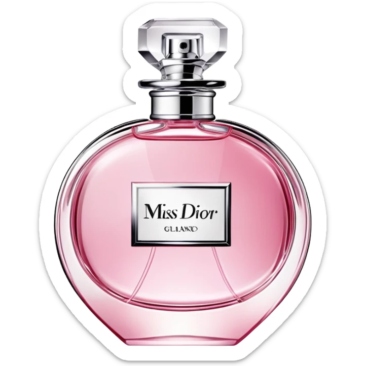 Miss Dior perfume sticker
