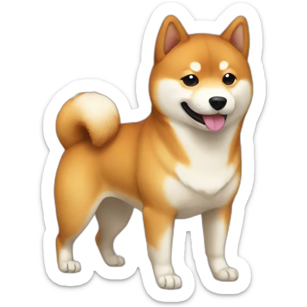 Shiba sticker
