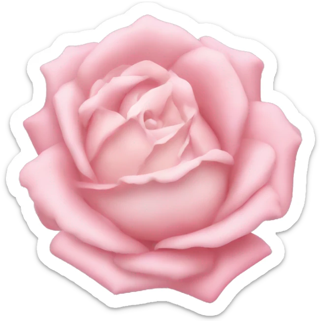 Cœur pastel rose sticker