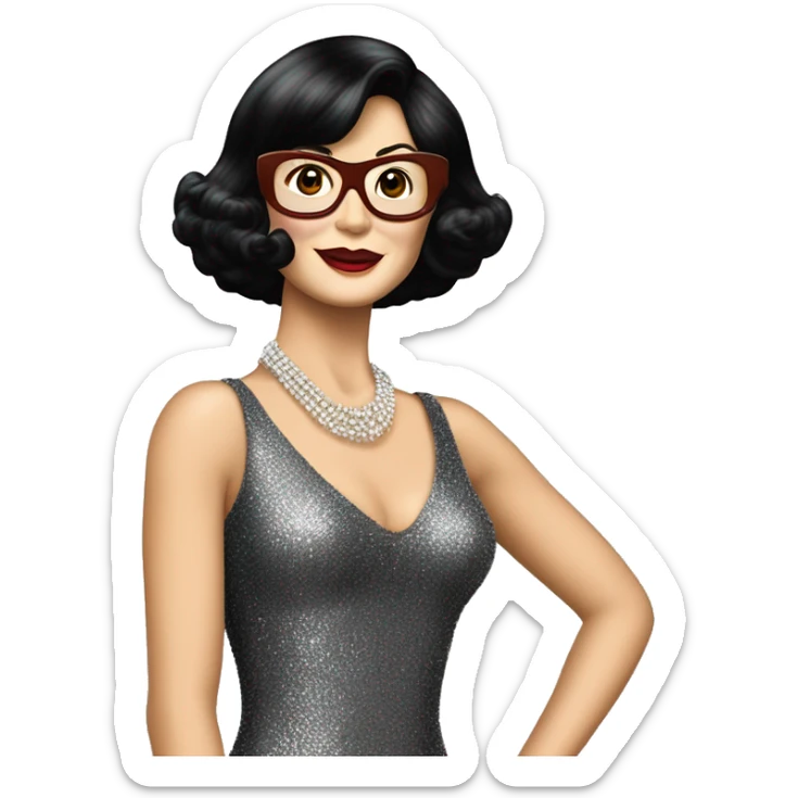 Catherine Zeta Jones as Velma kelly in Chicago all that jazz dance sticker
