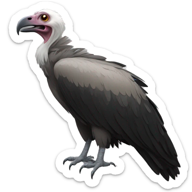 vulture sticker