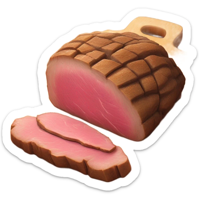 Roast beef sticker