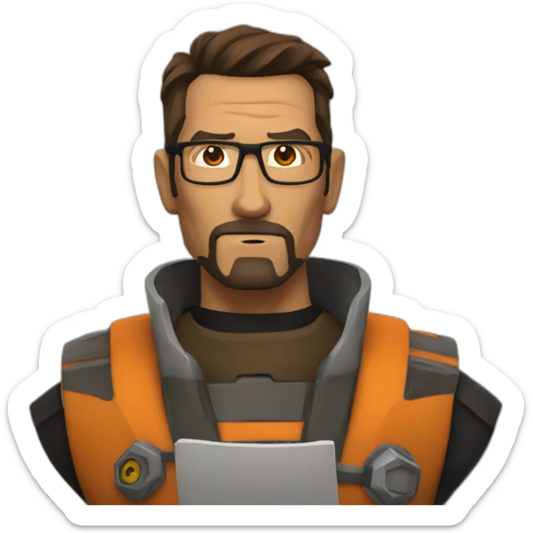 gordon freeman sticker