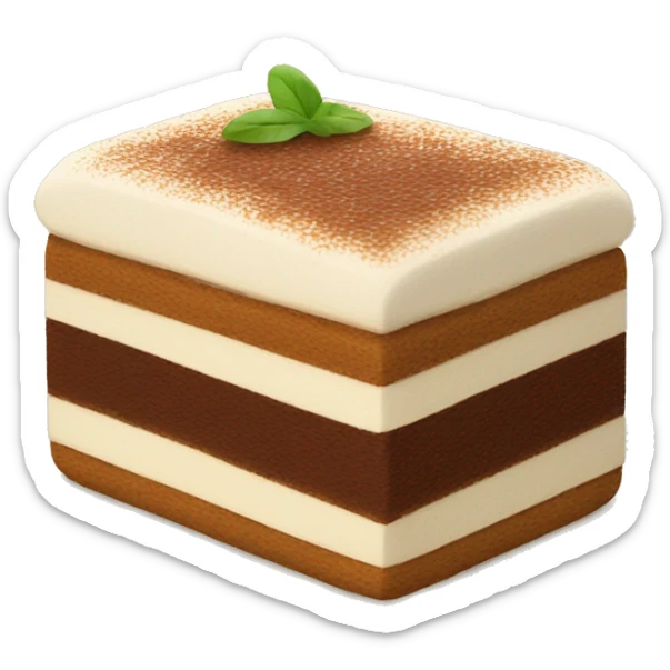 Tiramisu sticker