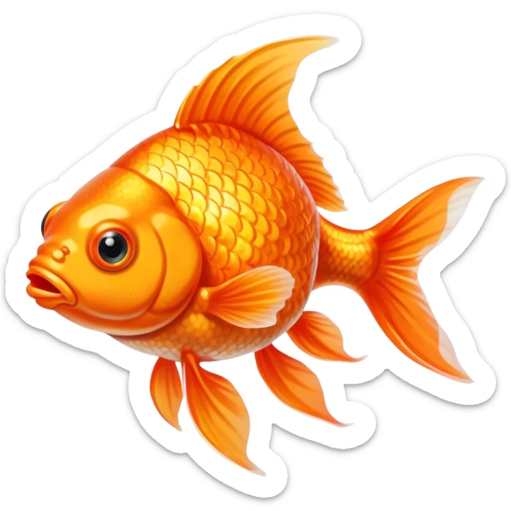 one fish look east sticker