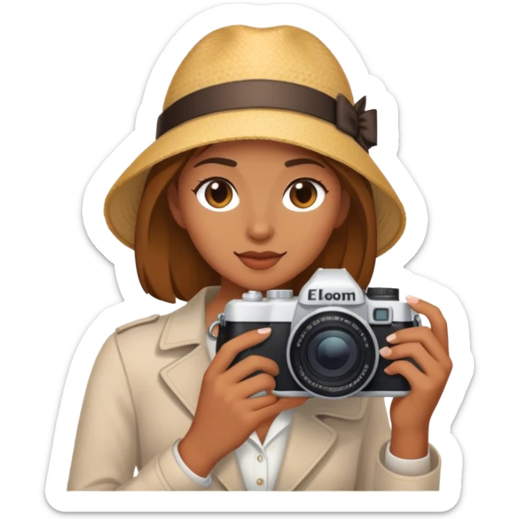 Photography, Female photographer, elopement, traveler, love lover sticker