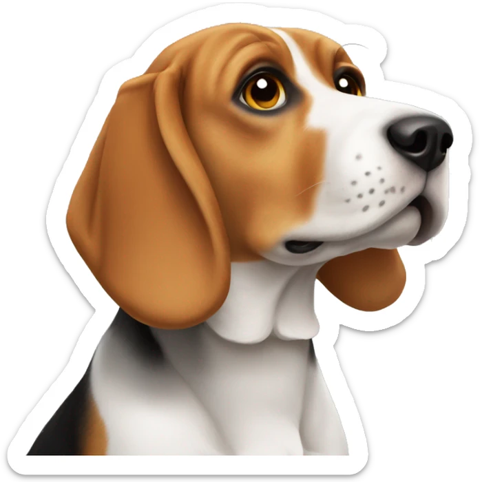 Beagle sticker