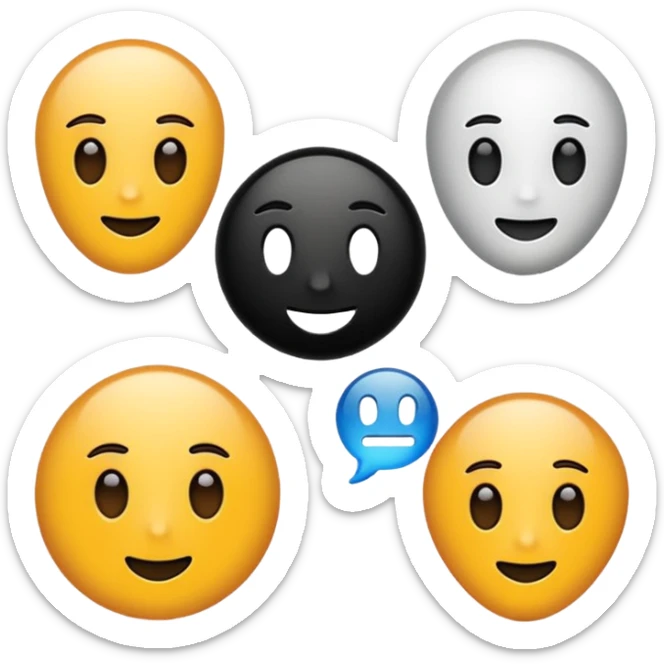 i want a small elegant emoji made of letters that says: “VrS” sticker