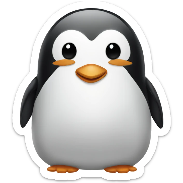 Penguin sticker