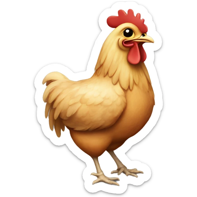 Chicken  sticker