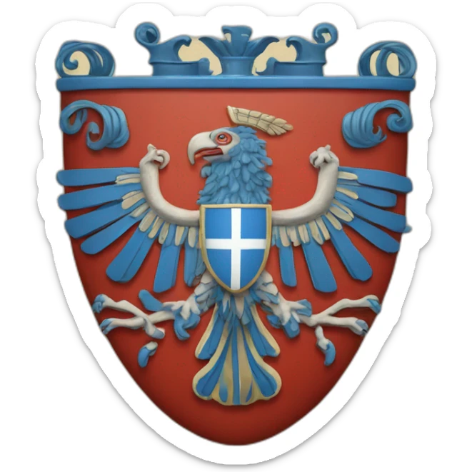 Coat of arms of the Kingdom of Greece sticker