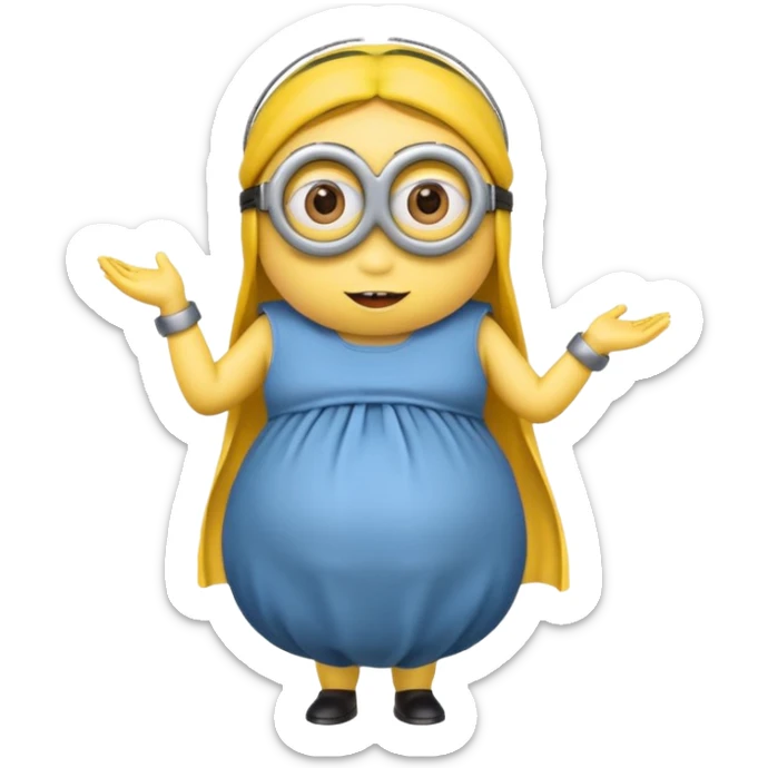 Minion🤰 sticker