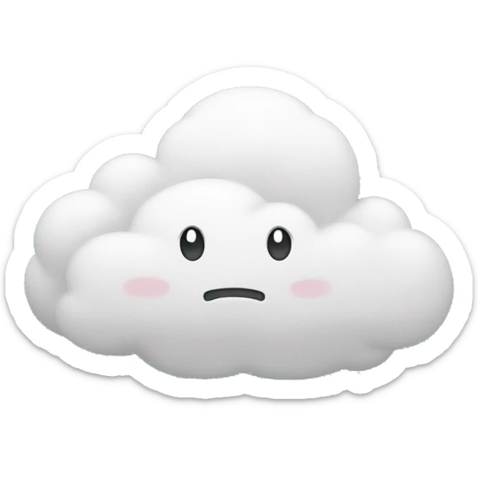 cloud sticker
