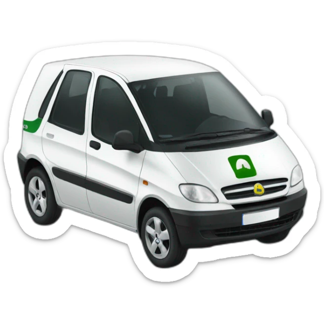 Europcar car rental company vehicle emoji sticker