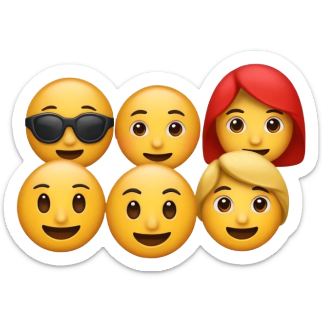 Crear un emojis usando de base este 😈 con frase "Grupo los descarriados" tal cual sin cambiar sticker