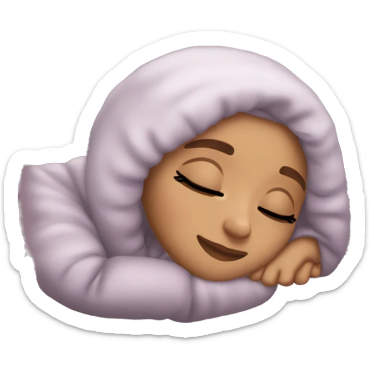 Ariana Grande sleeping sticker