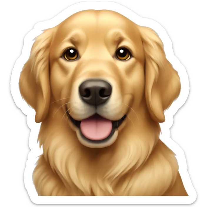 Golden retriever  sticker