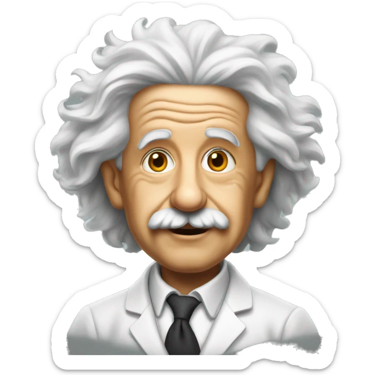Einstein sticker