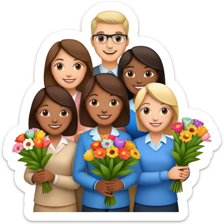 Praise the Lord! Congratulations to our amazing team of teachers 🙌🏻💐 sticker