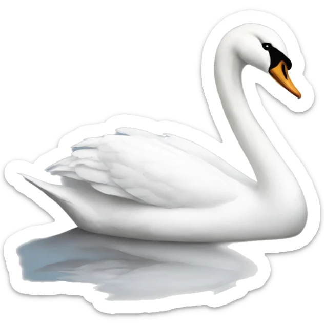 swan sticker