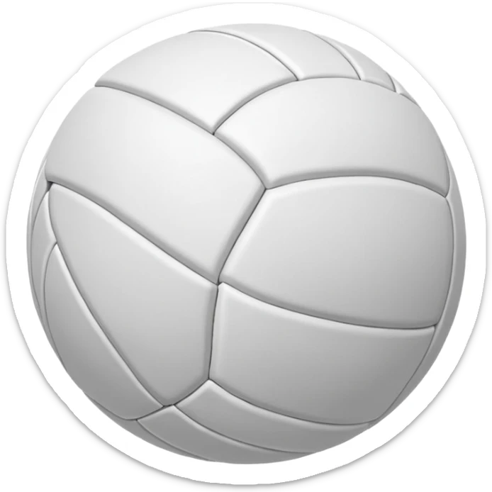 Volleyball sticker