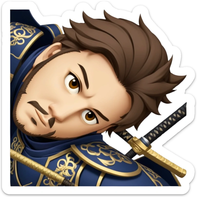 Samurai Strategist sticker
