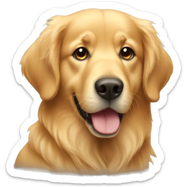 Golden retriever  sticker