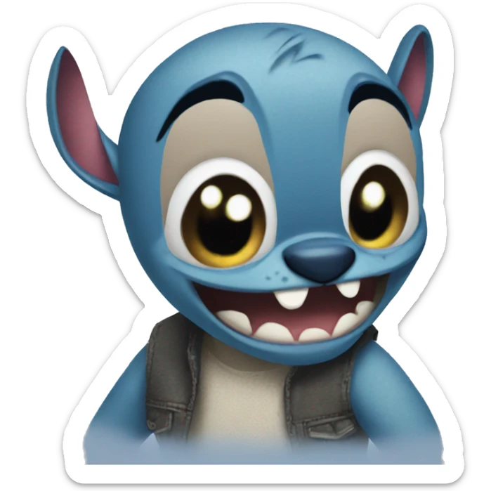 Stitch sticker