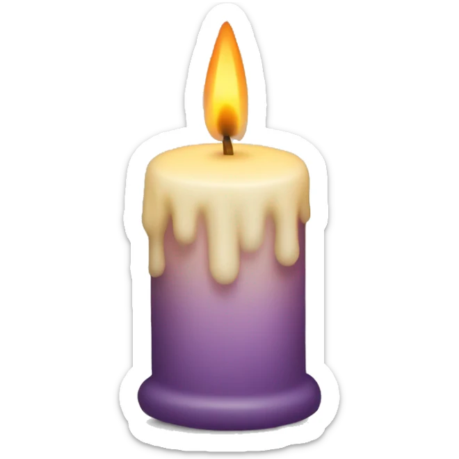 Candle  sticker