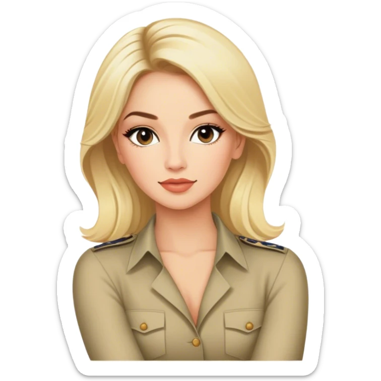 blonde beauty in sult pose Tefi Valenzuela on Josh King Madrid Jetset Internet celebrity photoshoot Pagesix  sticker