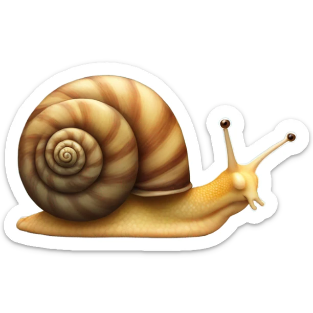 Snail sticker