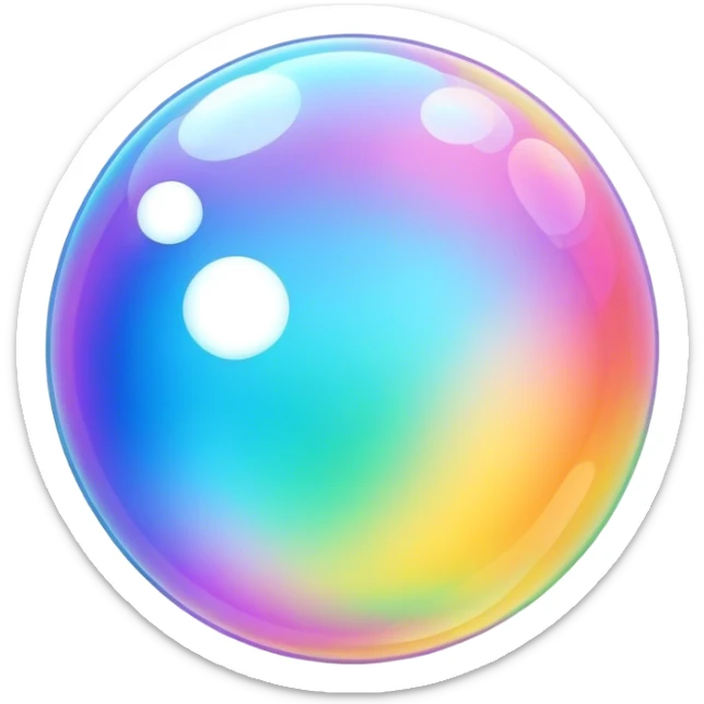 Bubble sticker