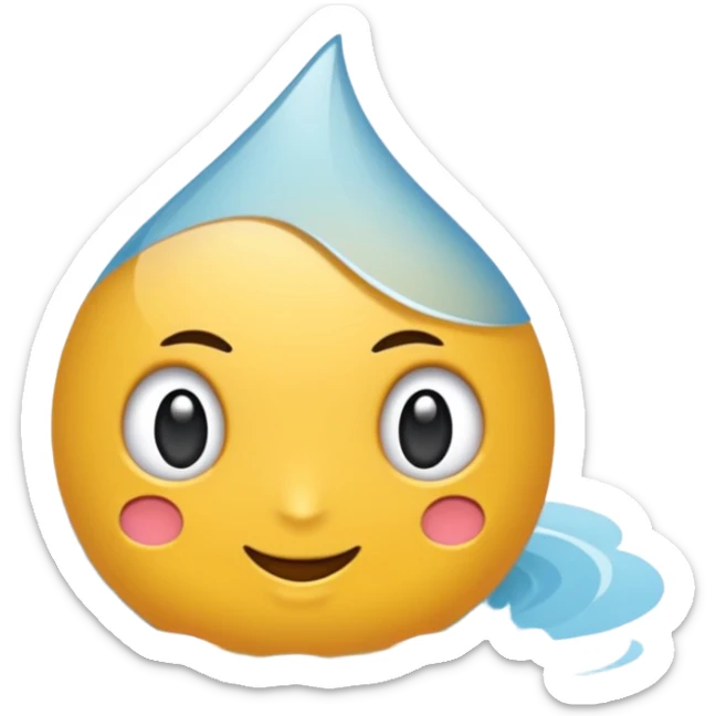 Beyaz saçlı beyaz tenli uzun ve düz saçlı bir kız sticker