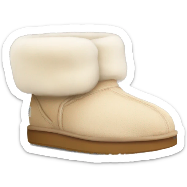 UGG slippers  sticker