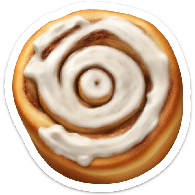 Cinnamon roll sticker