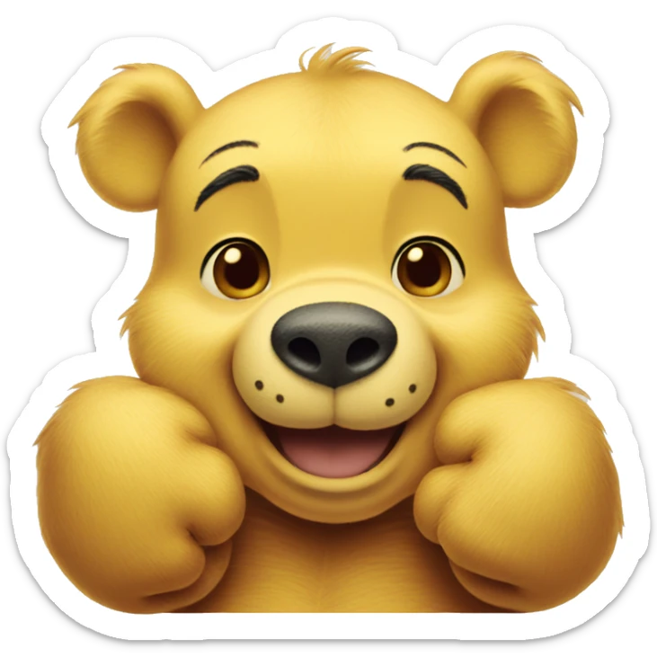 Winnie the Pooh sticker