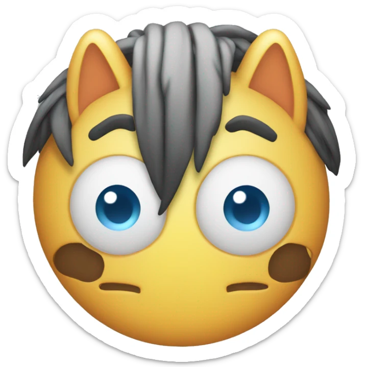 can you make this hand emoji that looks like sukuna's doman expantion sticker