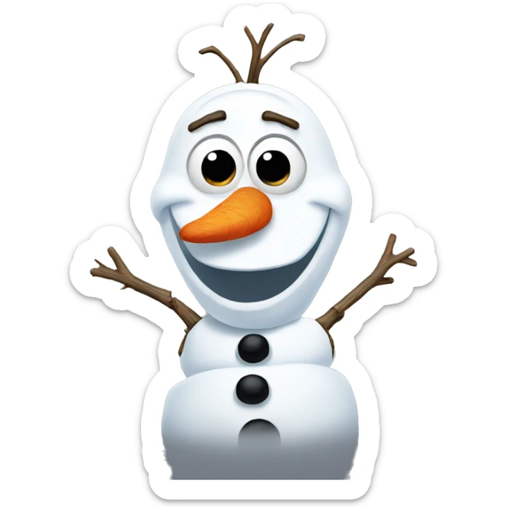 Olaf  sticker