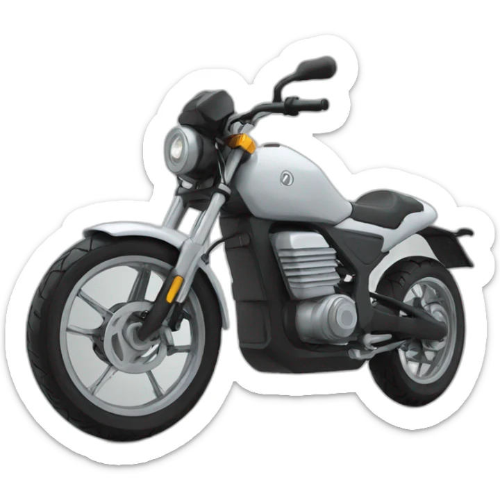 Moto electrica sticker