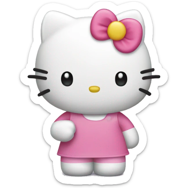 Hello kitty sticker