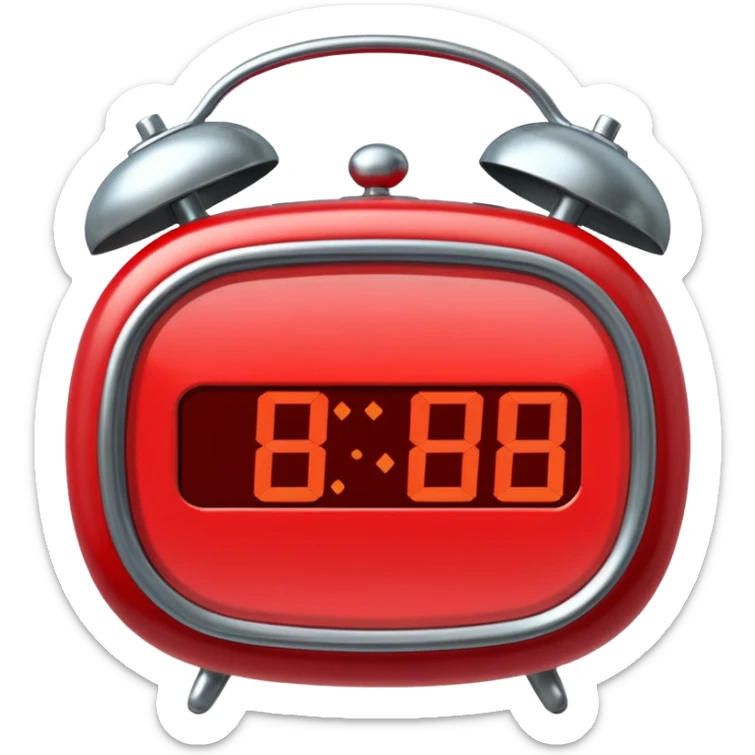 alarma sticker