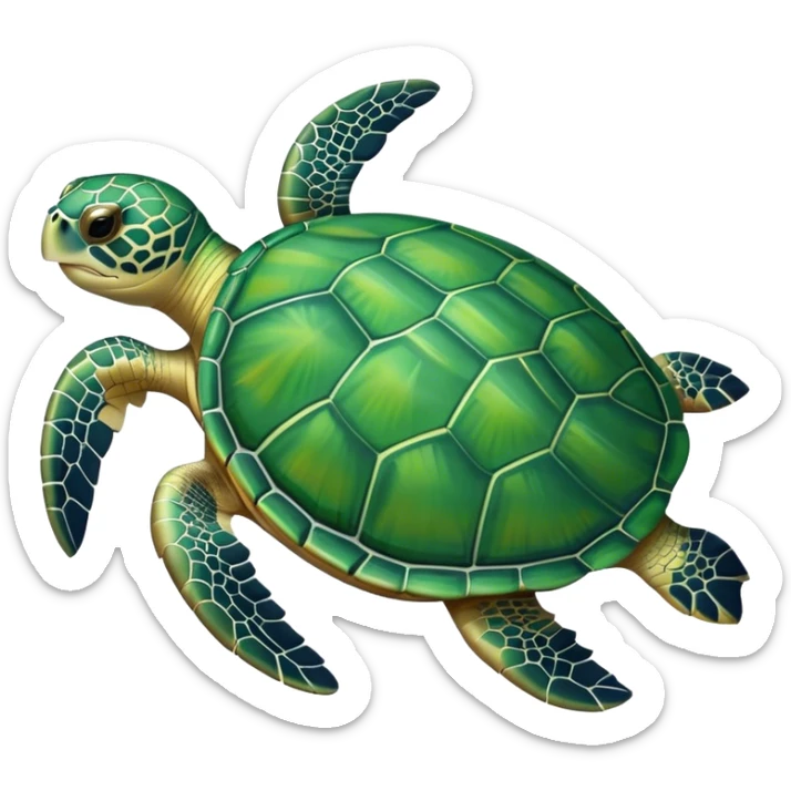Turtle sticker