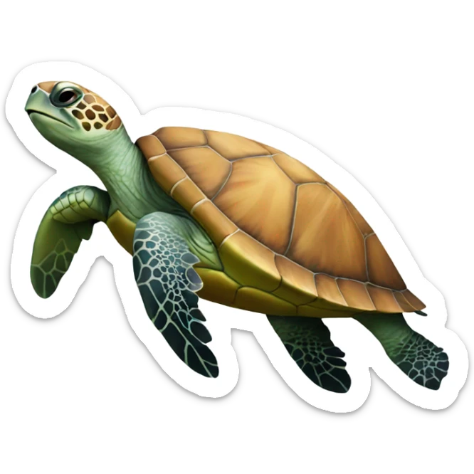 Sea turtle  sticker