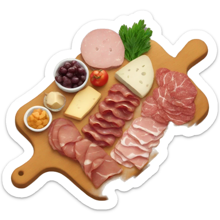 Charcuterie board  sticker