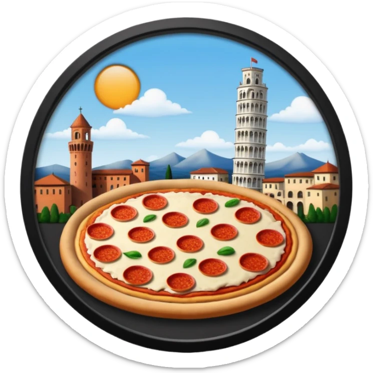 Generate the  two cemoji  guess the word of country. finaly give the anwer ( like::  🦁 🏰 England (lion + castle = royal kingdom) sticker