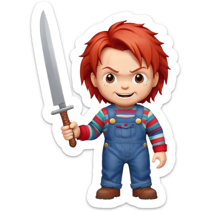 Chucky sticker