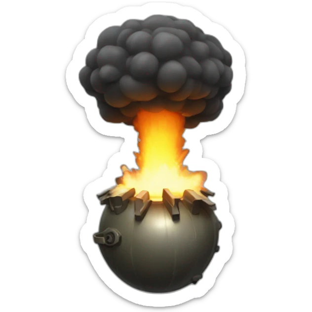 bomb sticker