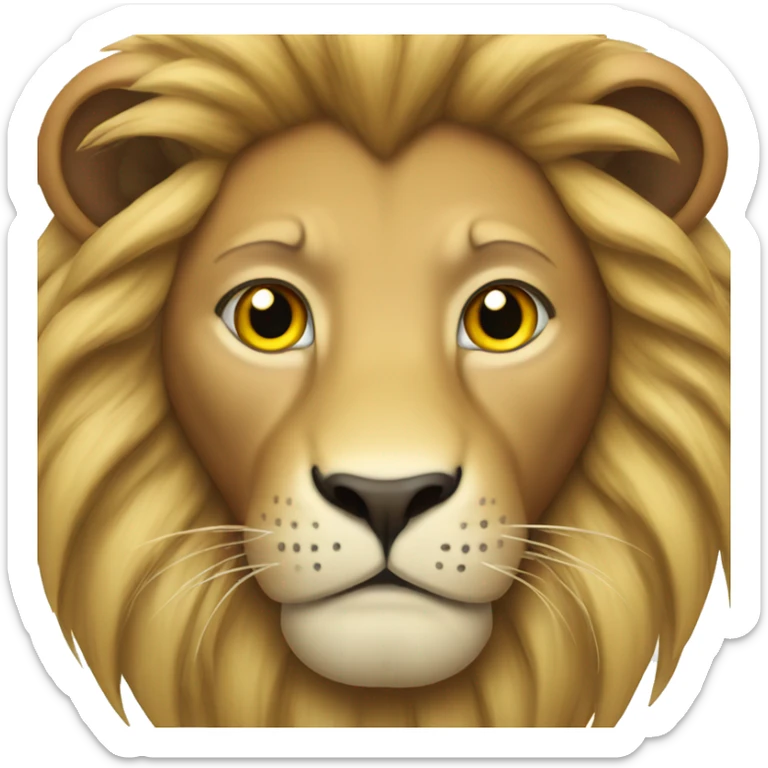Lion  sticker